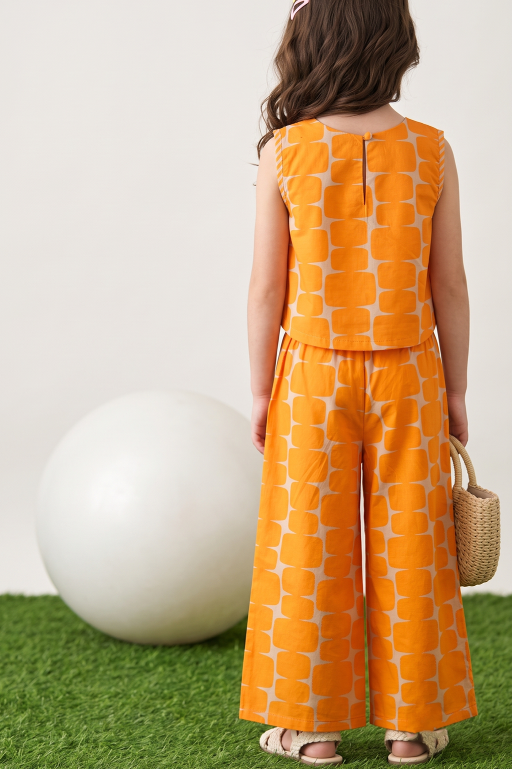 Mustard Printed Co-ord Set