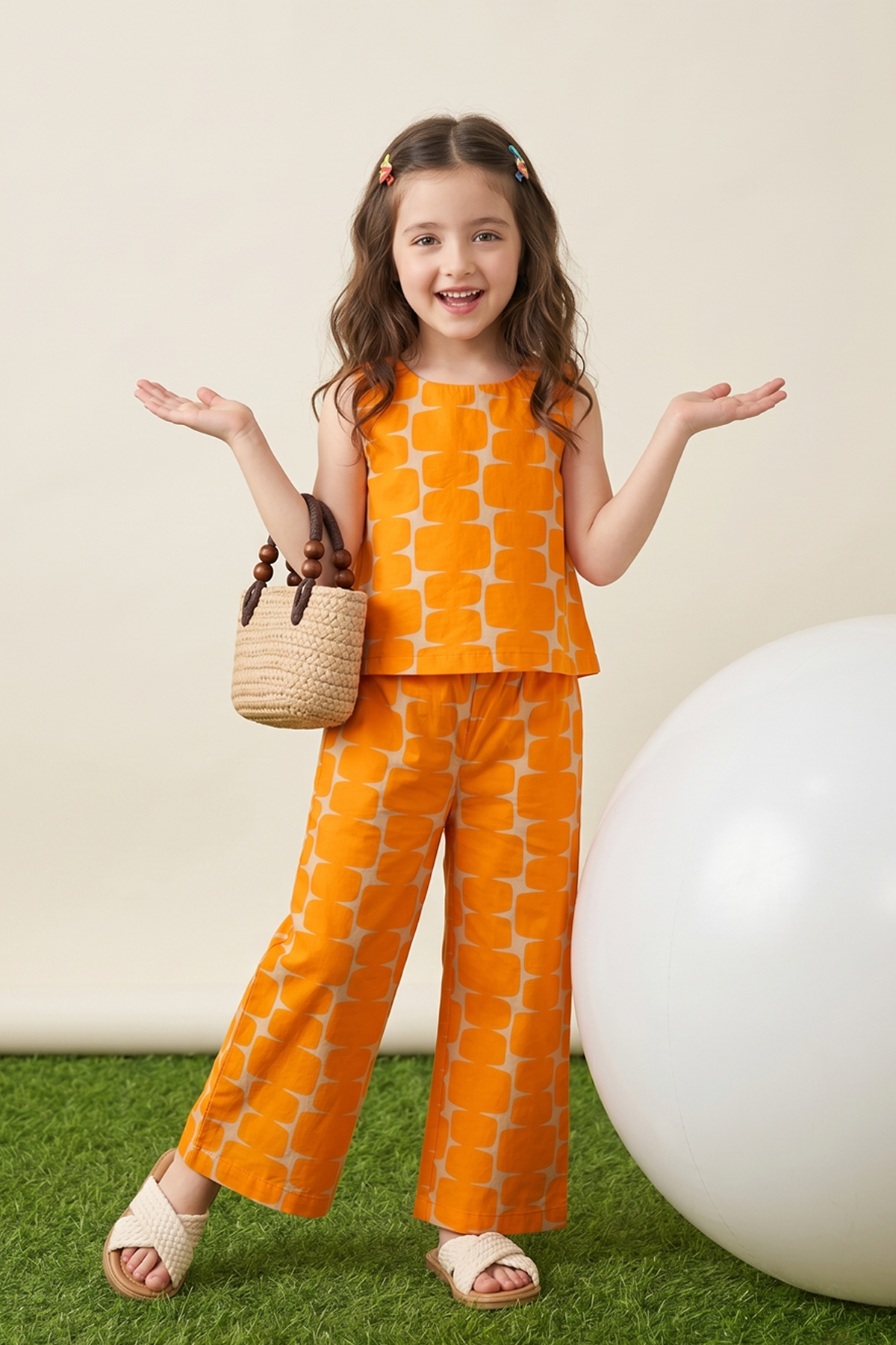 Mustard Printed Co-ord Set